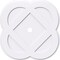 Ekena Millwork Charlotte Architectural Grade PVC Ceiling Medallion, 36"OD x 3"ID x 14 1/4"C x 1"P, One-Piece CMP36CE-03000 - alternate 1